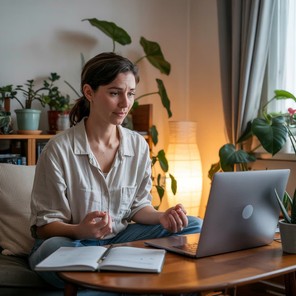 priorise Consultation en ligne : pourquoi de plus en plus de Français choisissent le bien-être à distance ?