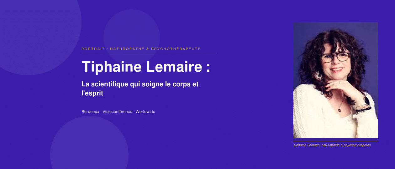 Tiphaine Lemaire : coach en développement personnel à Orléans, pour les femmes qui portent beaucoup et s’oublient un peu