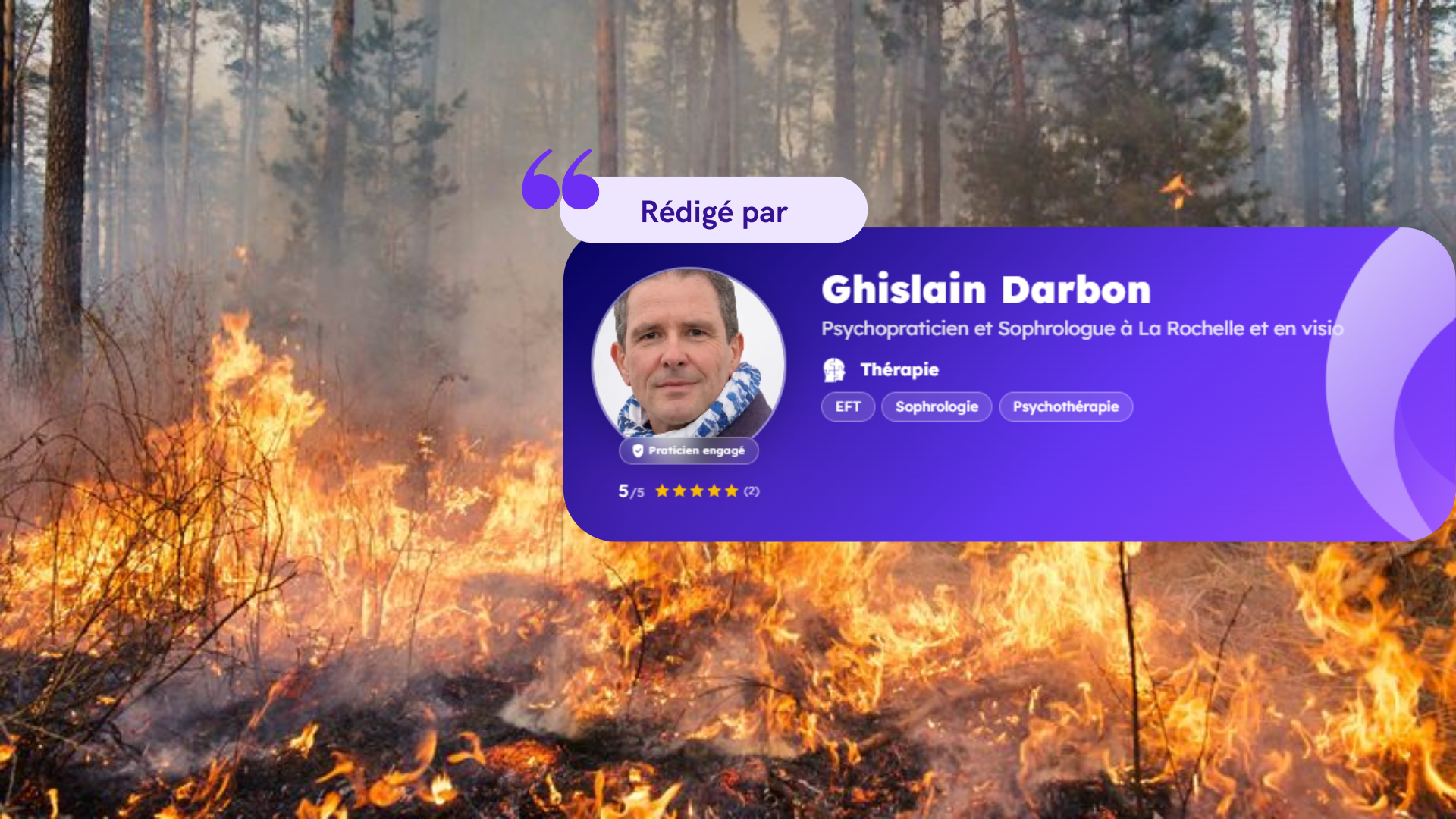 priorise Éteindre l&rsquo;incendie avant de chercher l&rsquo;allumette