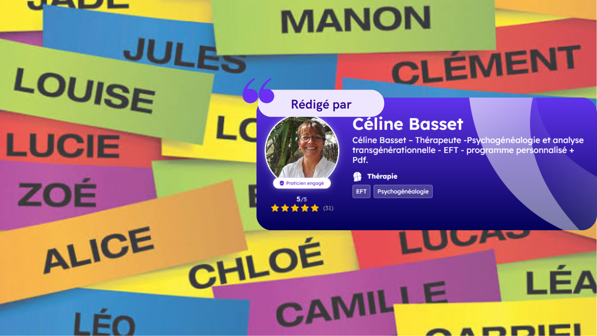 priorise Origine du prénom et psychogénéalogie